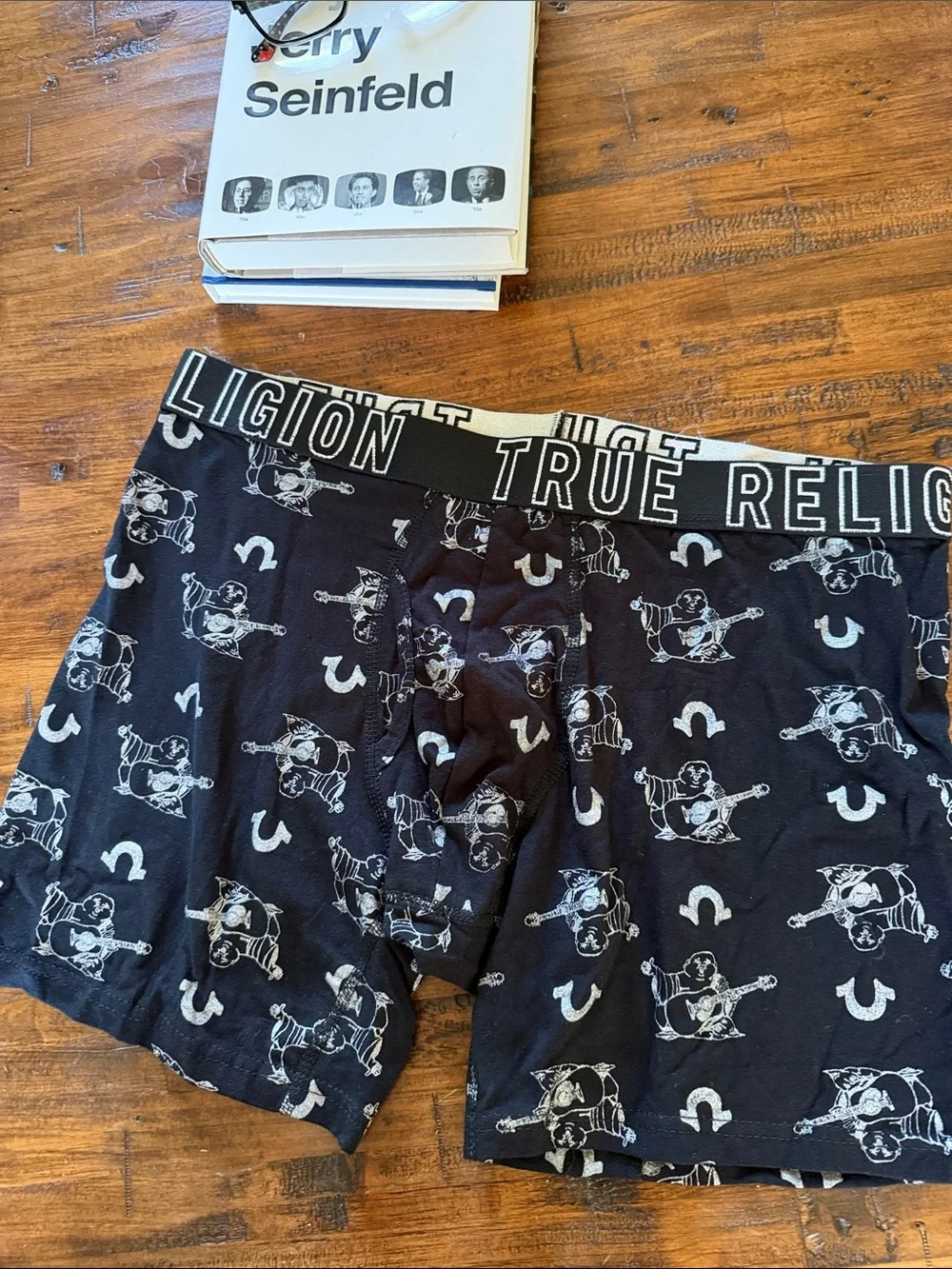 True Religion XL Fly Front Cotton/Spandex Boxer Brief (1 Single Pair No Box)